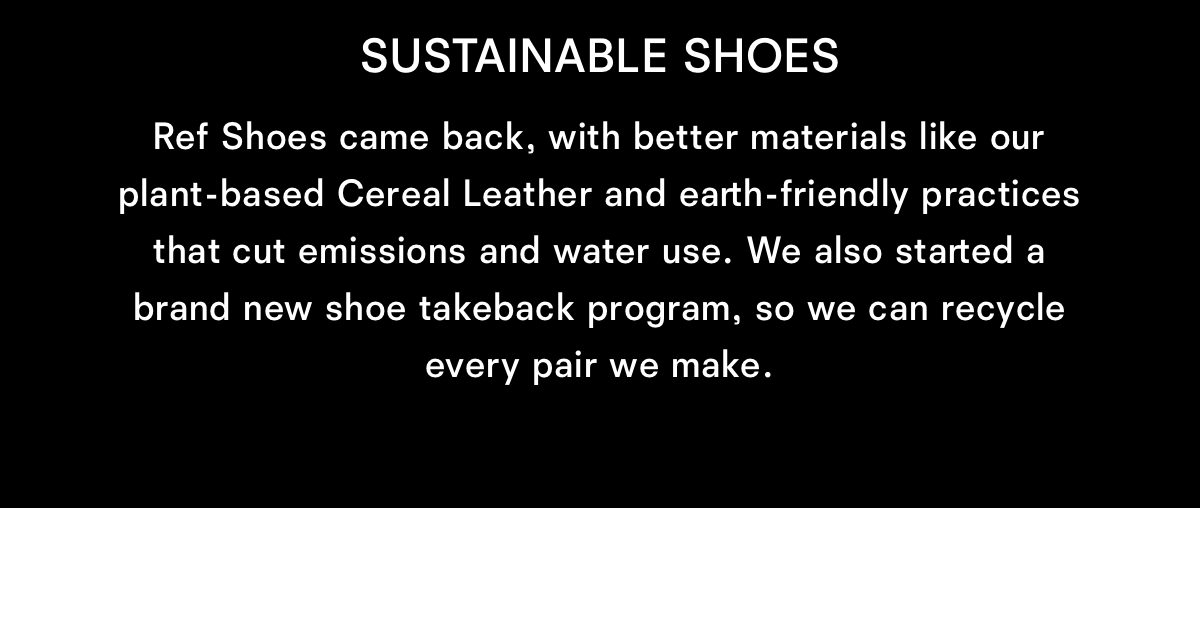 Sustainable Shoes