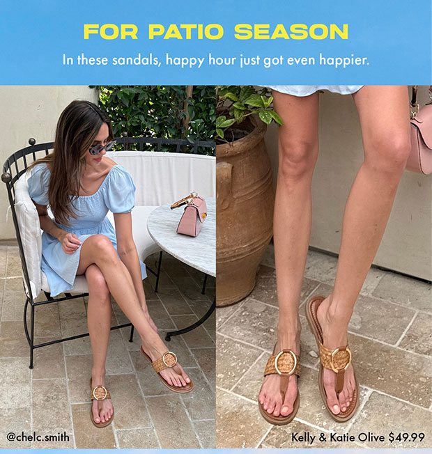 FOR PATIO SEASON