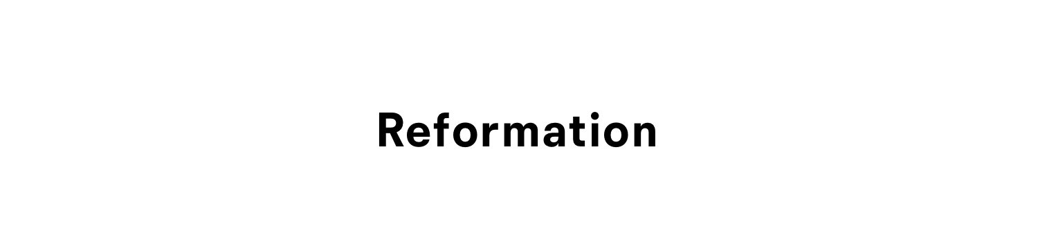 Reformation