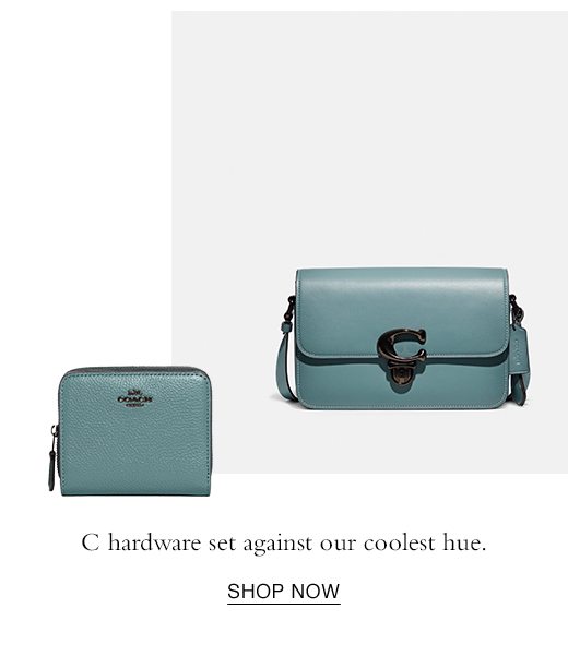 C hardware set against our coolest hue. SHOP NOW