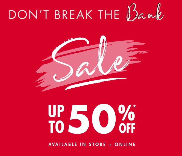 Up to 50% OFF Sale