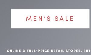 MEN'S SALE