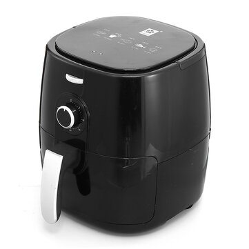 Air Fryer 5/2.5L Large Capacity 1350W Electric Hot Air Fryers Oven Oilless Cooker 360°Cycle Heating Nonstick Basket