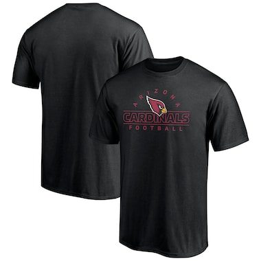 Men's Fanatics Branded Black Arizona Cardinals Dual Threat T-Shirt