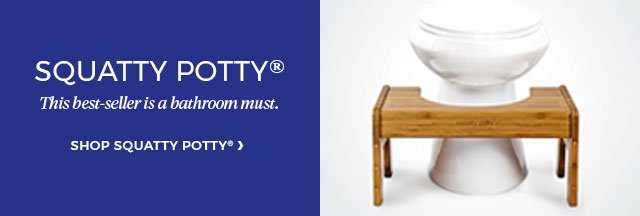 SQUATTY POTTY(R) this best-seller is a bathroom must. shop squatty potty(R)