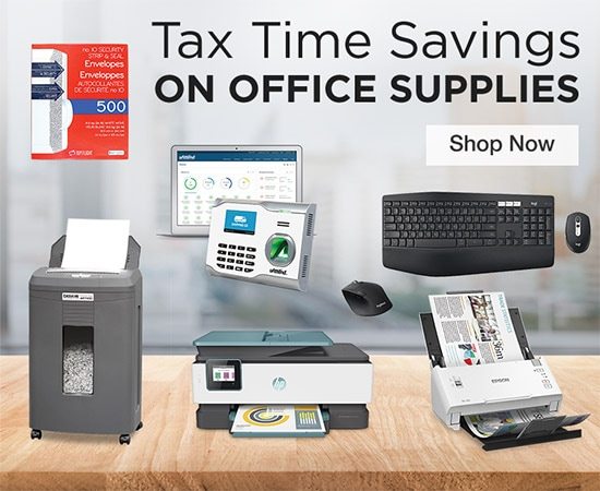 Tax Time Savings on Office Supplies Shop Now