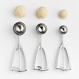 Set of 3 Cookie Dough Scoops