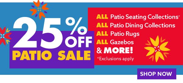 Patio Sale