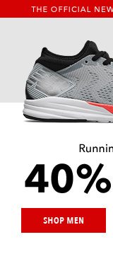 running sale 40% off - shop men