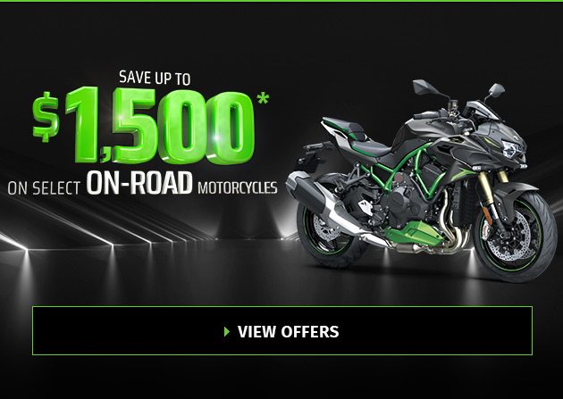 Save Up To $1,500 On Select On-Road Motorcycles