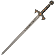 Silver and Rose Gold Knights Templar Sword