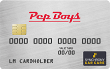 Pep Boys Prepaid Visa® Card image