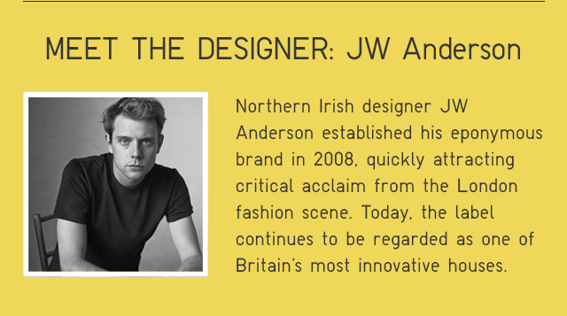 MEET THE DESIGNER: JW ANDERSON