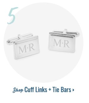 Shop Cuff Links + Tie Bars