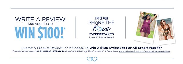 Enter Our Share The Love Sweepstakes