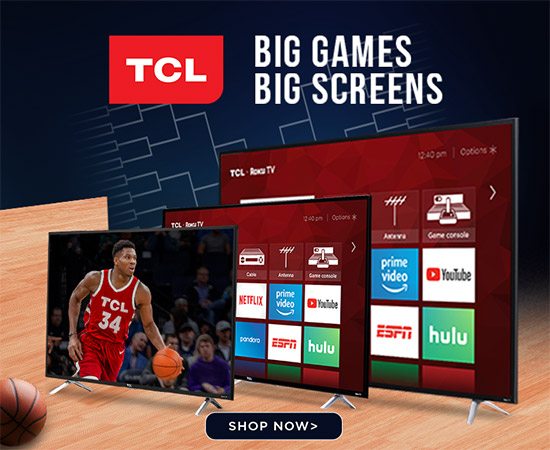 Big Games. Big Screens from TCL. Shop Now