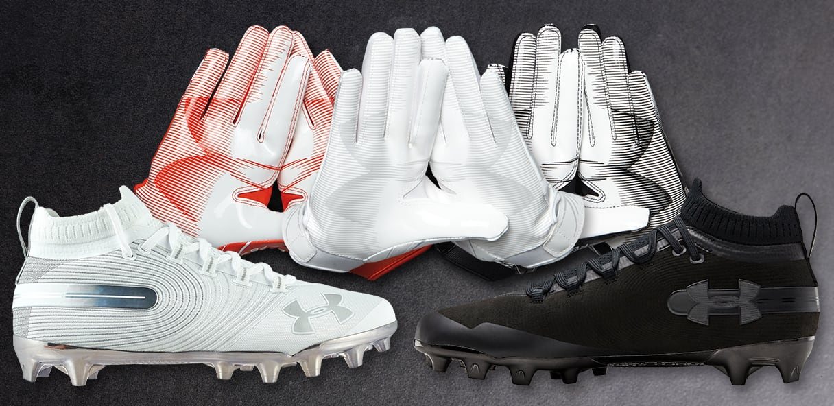 Under Armour Spotlight MC Cleat and F6 Receiver Gloves | SHOP NOW