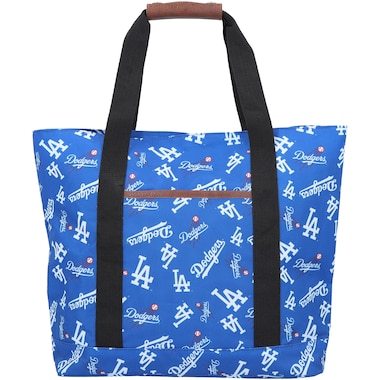 FOCO Los Angeles Dodgers Women's Allover Print Tote Bag