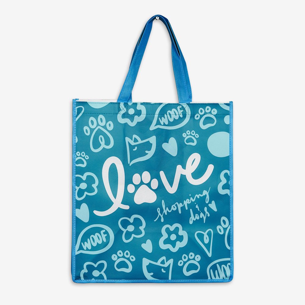 Image of Love Shopping & Dogs Grocery Bag 🐾 Get 4 for $15.00
