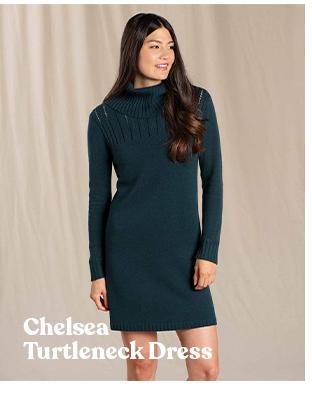 Chelsea II Turtleneck Dress in Serrano