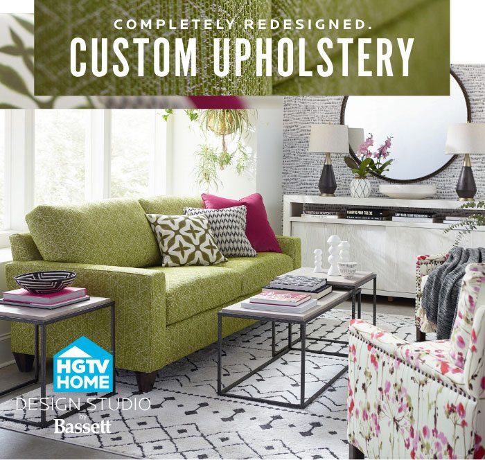 Completely designed. Custom Upholstery.