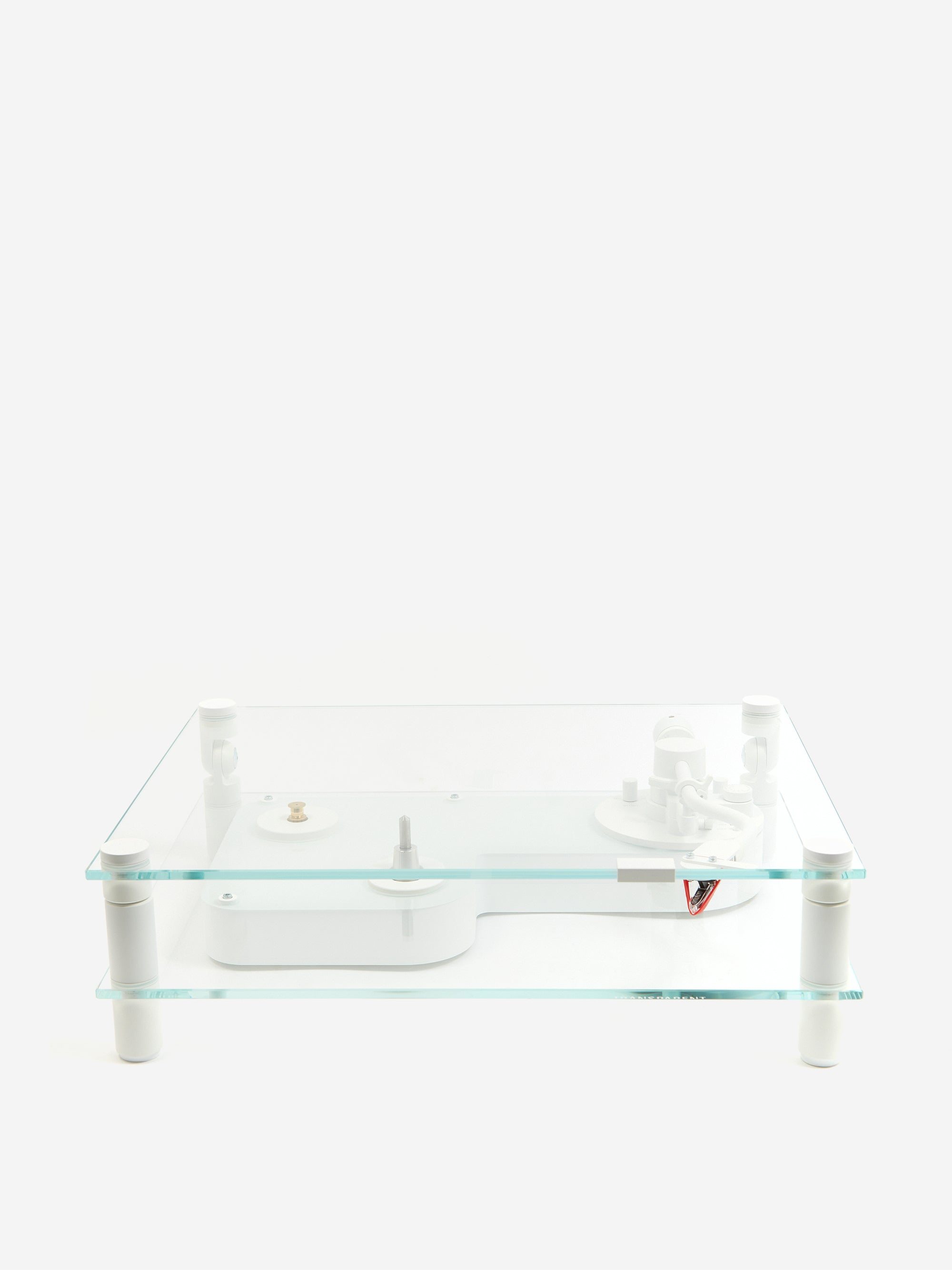 Image of Transparent Sound Turntable - White