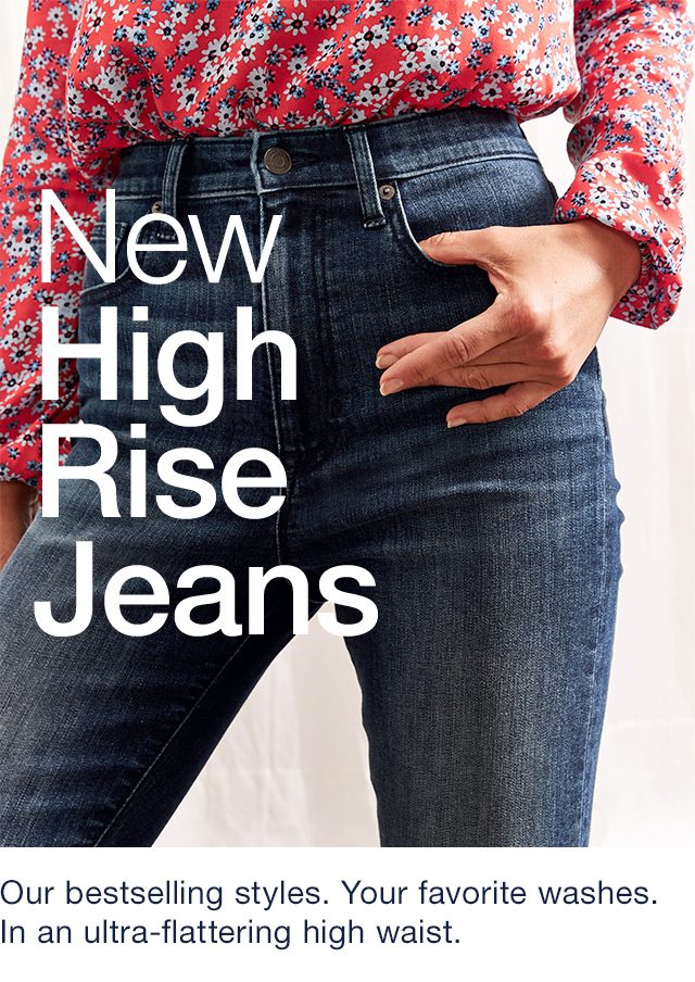 New High Rise Jeans
