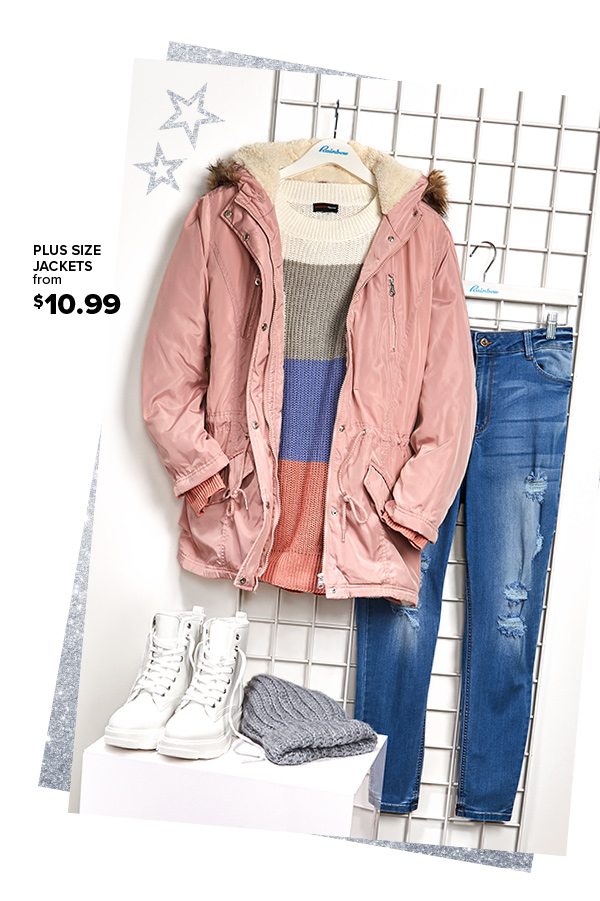 Shop Plus Size Jackets from $10.99