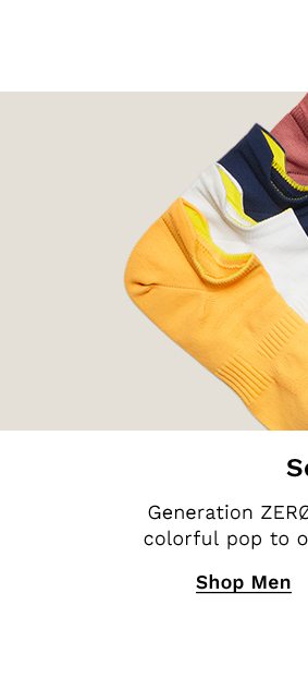 Socks | Generation ZEROGRAND socks add a colorful pop to our best-selling style. | SHOP MEN