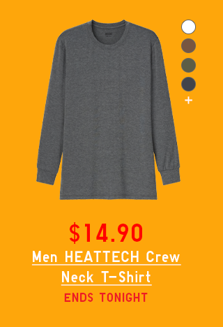 MEN HEATTECH CREW NECK T-SHIRT