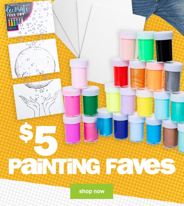 Arts & Craft Supplies, Five Below