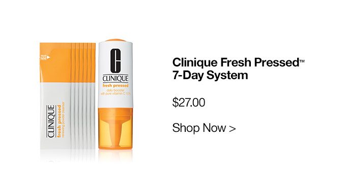 Clinique Fresh Pressed(TM) 7-Day System $27.00 Shop Now