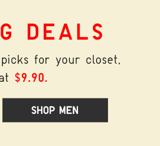 TRENDING DEALS - SHOP MEN