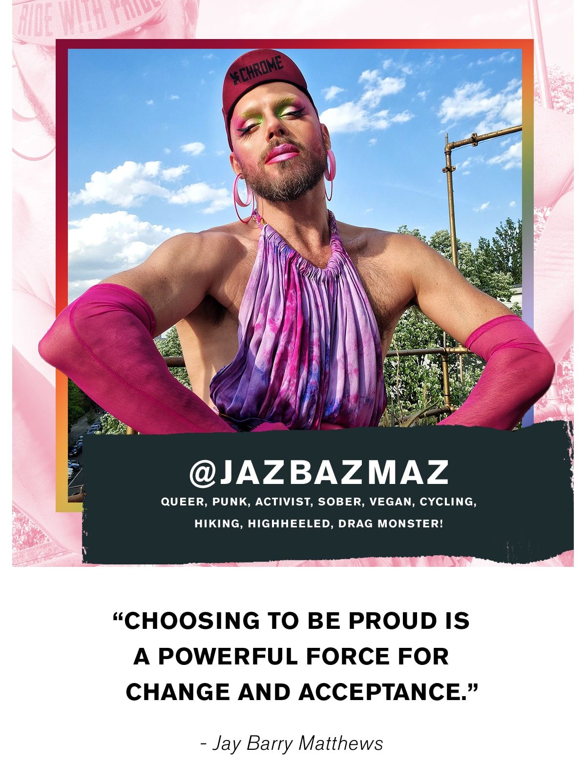 Jay Barry Matthews Aka Jazbazmaz | Queer Activist & Artist