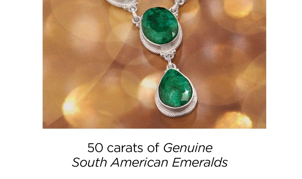 Stauer on sale emerald necklace