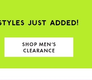 SHOP MEN'S CLEARANCE