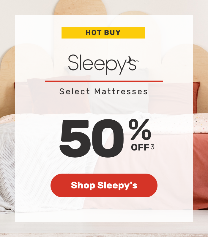 hot buy sleepy select mattress 50% off shop sale.