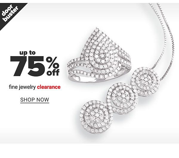 Up to 75% off Fine Jewelry Clearance - Shop Now