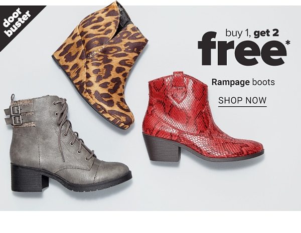 Buy 1, Get 2 Free Rampage Boots - Shop Now