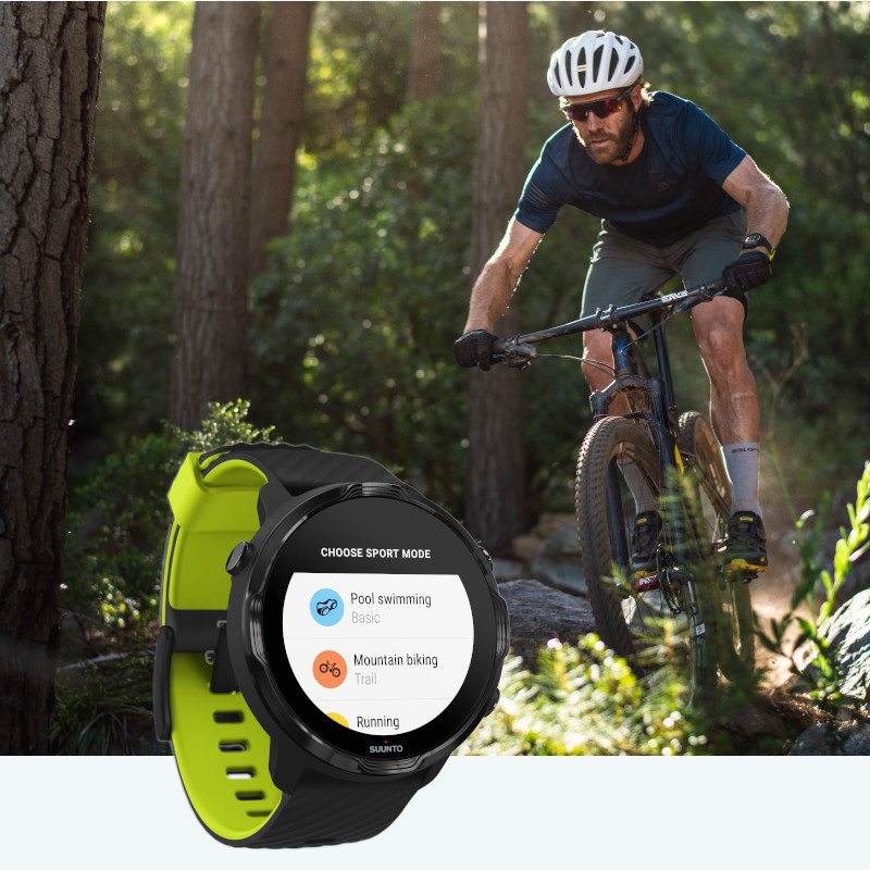 SUUNTO 7 TRACKS YOUR SPORTS ACCURATELY