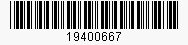 Code: 19400667