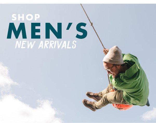 SHOP MEN'S NEW ARRIVALS