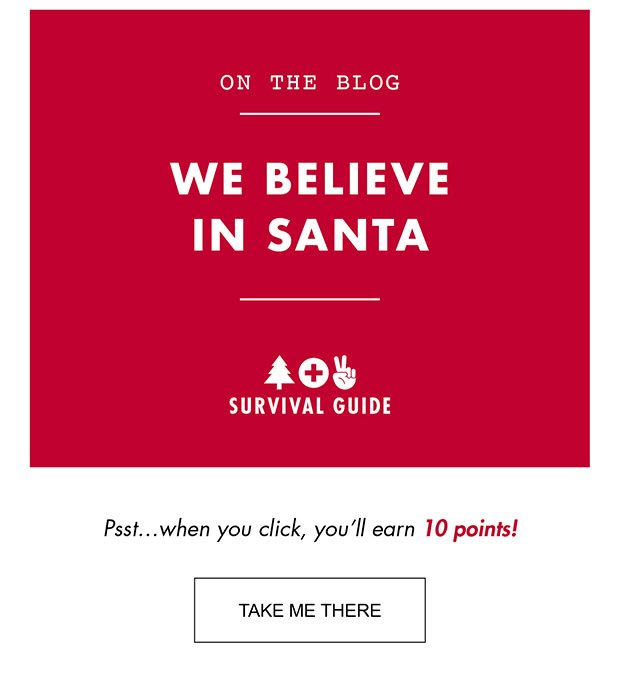 WE BELIEVE IN SANTA