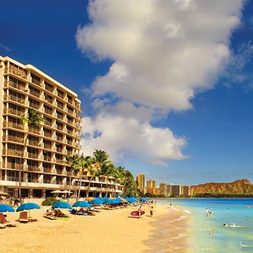 Oahu, Hawaii Outrigger Reef Waikiki Beach Resort 5 DAYS ONLY Package