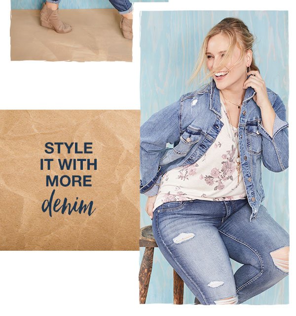 Style it with more denim