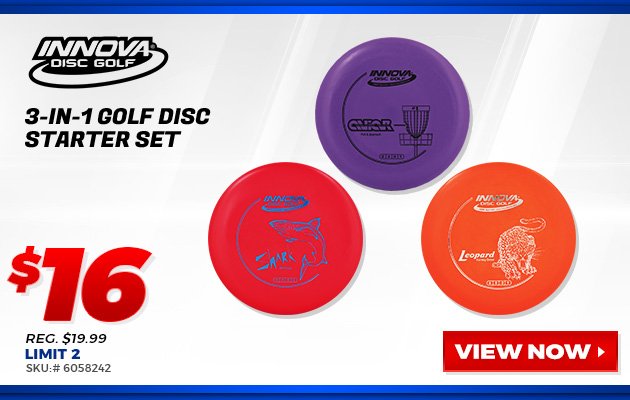 Innova 3-in-1 Golf Disc Starter Set