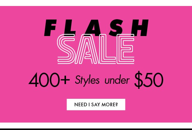 400+ styles under $50