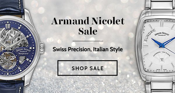 JeanRichard Armand Nicolet Sales NOW LIVE Ashford Email Archive