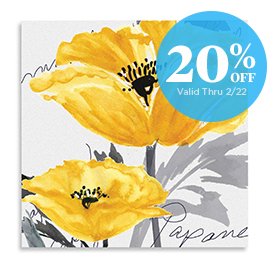 20% off.valid thru 2/22