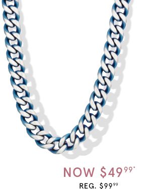 Men's Curb Chain Necklace, Now $49.99